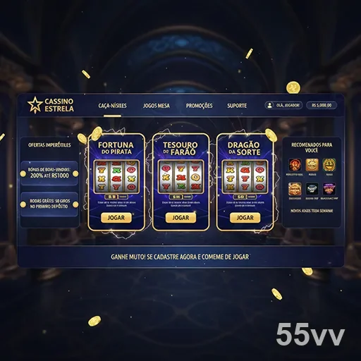 Imagem de suporte local para jogos de casino e slots na 55vv