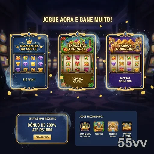 Diversidade de slot games para entretenimento responsável - 55vv